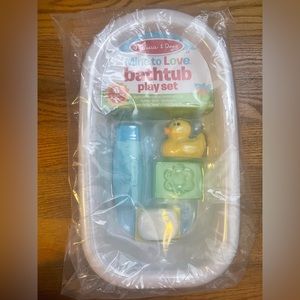 Melissa and Doug bathtub play set